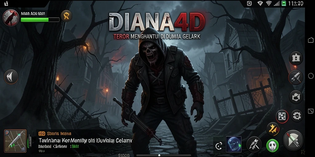 Gameplay penuh ketegangan dan momen-momen menyeramkan.