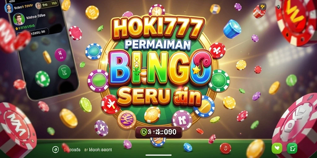 Screenshot gameplay HOKI777 menampilkan momen seru saat bermain Bingo.