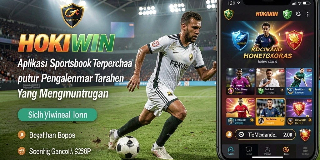 Tampilan menarik HOKIWIN dengan fitur taruhan olahraga yang lengkap.