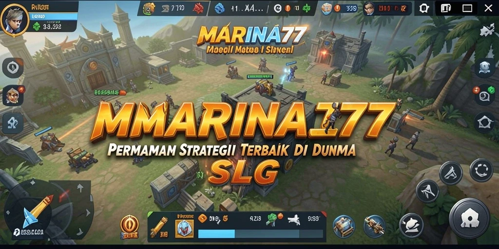 Tampilan gameplay SLG yang menakjubkan di MARINA77.
