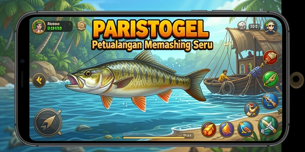 Tangkapan ikan besar di gameplay PARISTOGEL yang menegangkan.