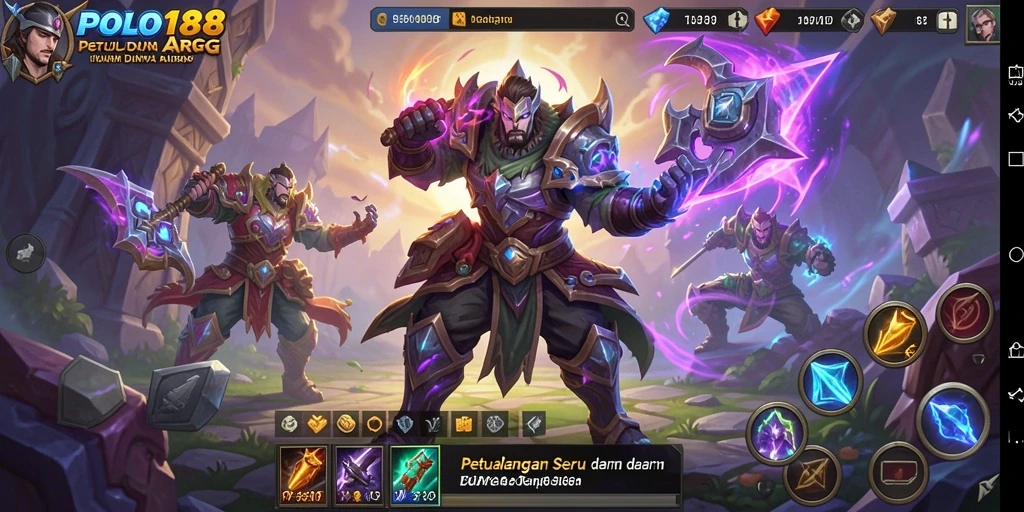 Tampilan gameplay seru dalam dunia ARPG yang menegangkan.
