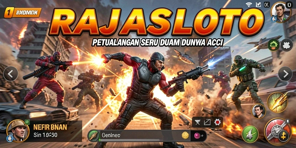 Gameplay mendebarkan di RAJASLOTO dengan aksi yang cepat.