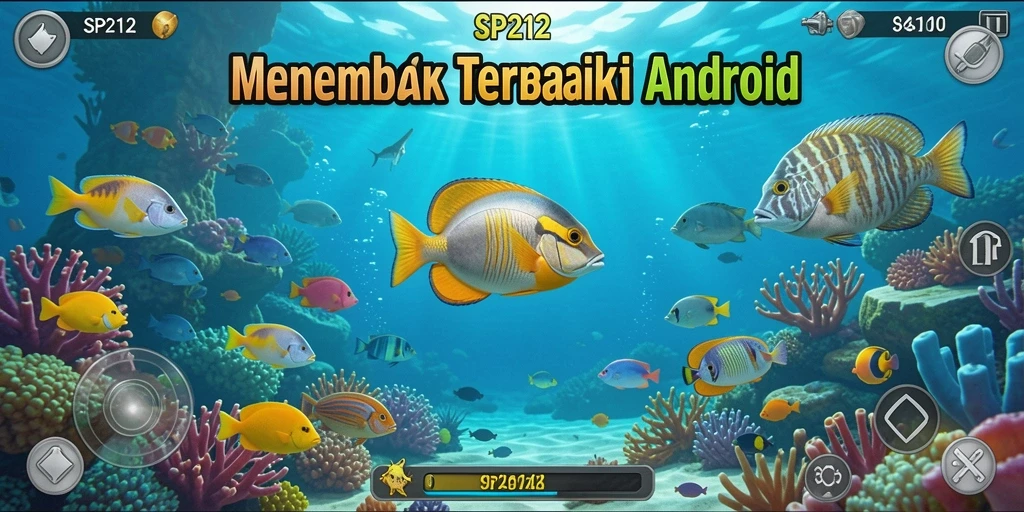 Tampilan menarik dalam gameplay Tembak Ikan SP212.
