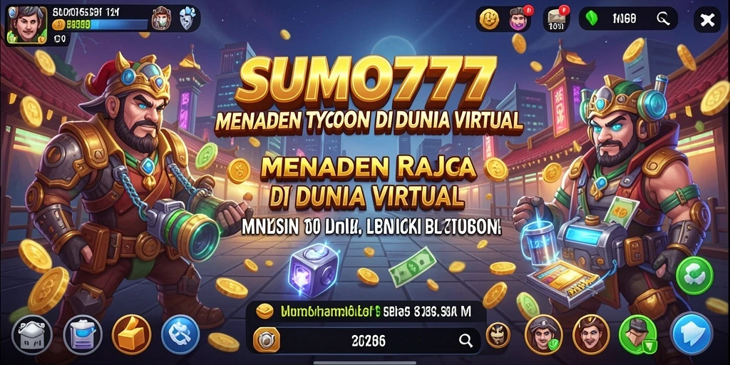 Tampilan gameplay <strong>SUMO777</strong> yang menakjubkan dan penuh warna.