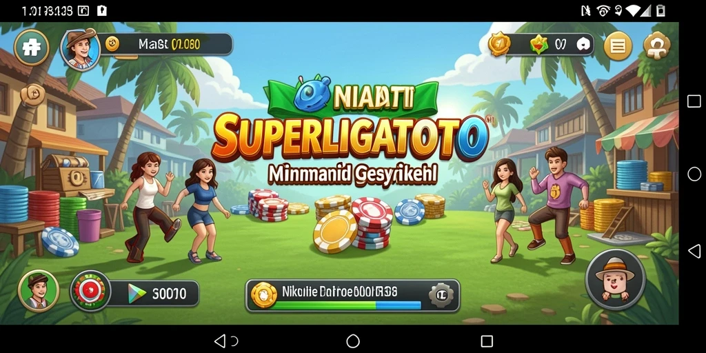 Tampilan menarik dari gameplay SUPERLIGATOTO yang mengasyikkan.
