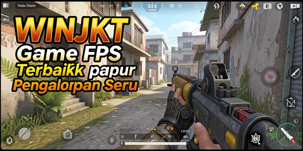 Screenshot gameplay WINJKT menampilkan pertempuran yang intens dan grafik yang mengesankan.